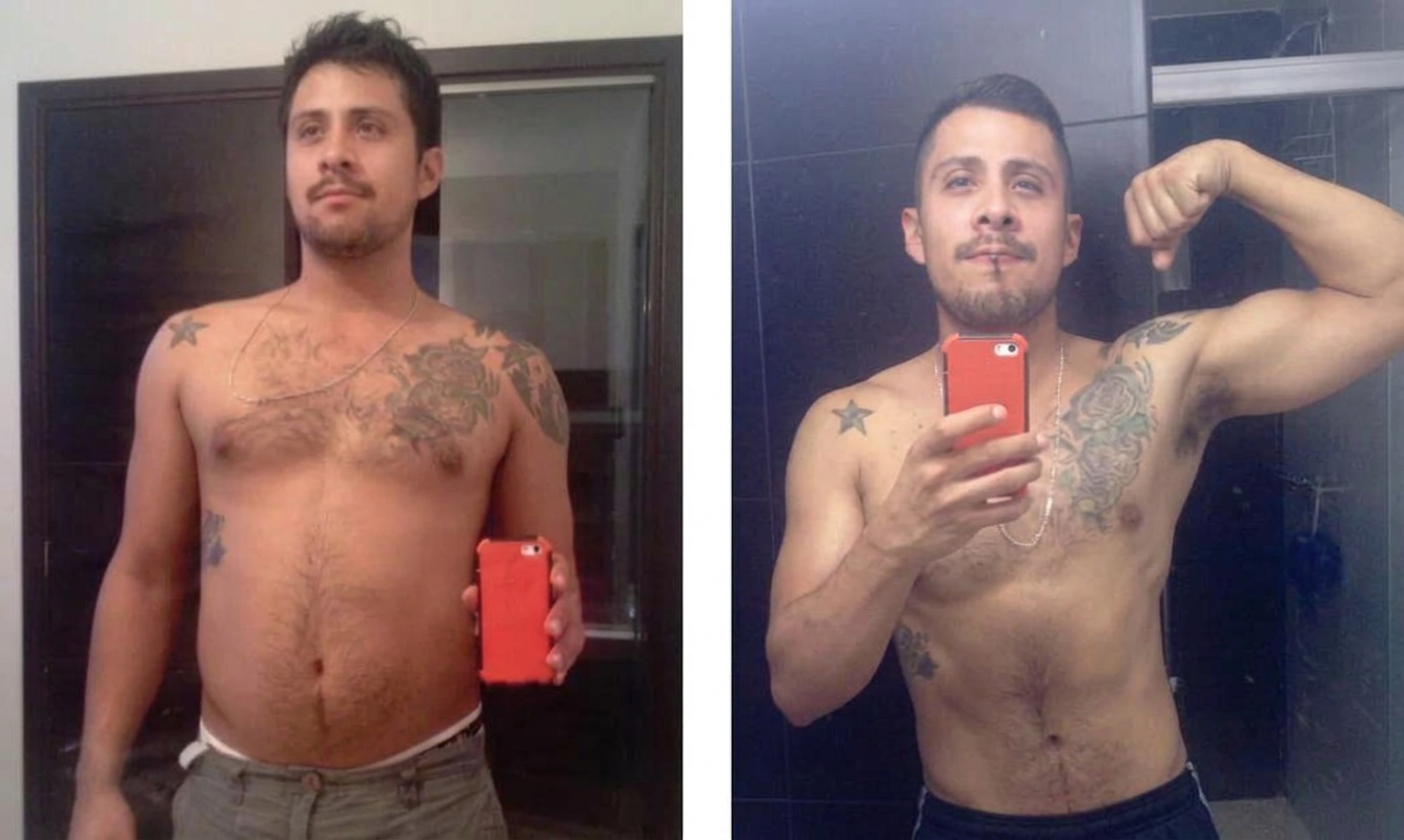 Transformación de Claudio Alejandro G. con el kit